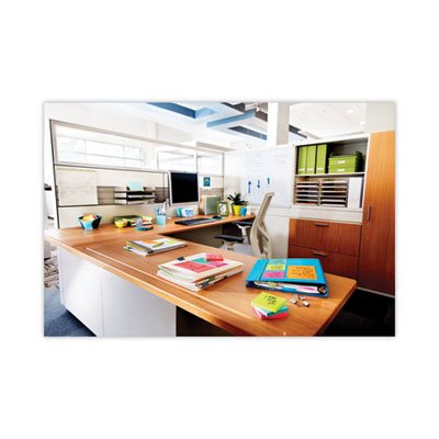 POST-IT NOTES, Pads, Cape Town Colors, 3" x 3", Lined, 100-Sheet, 6 / Pack